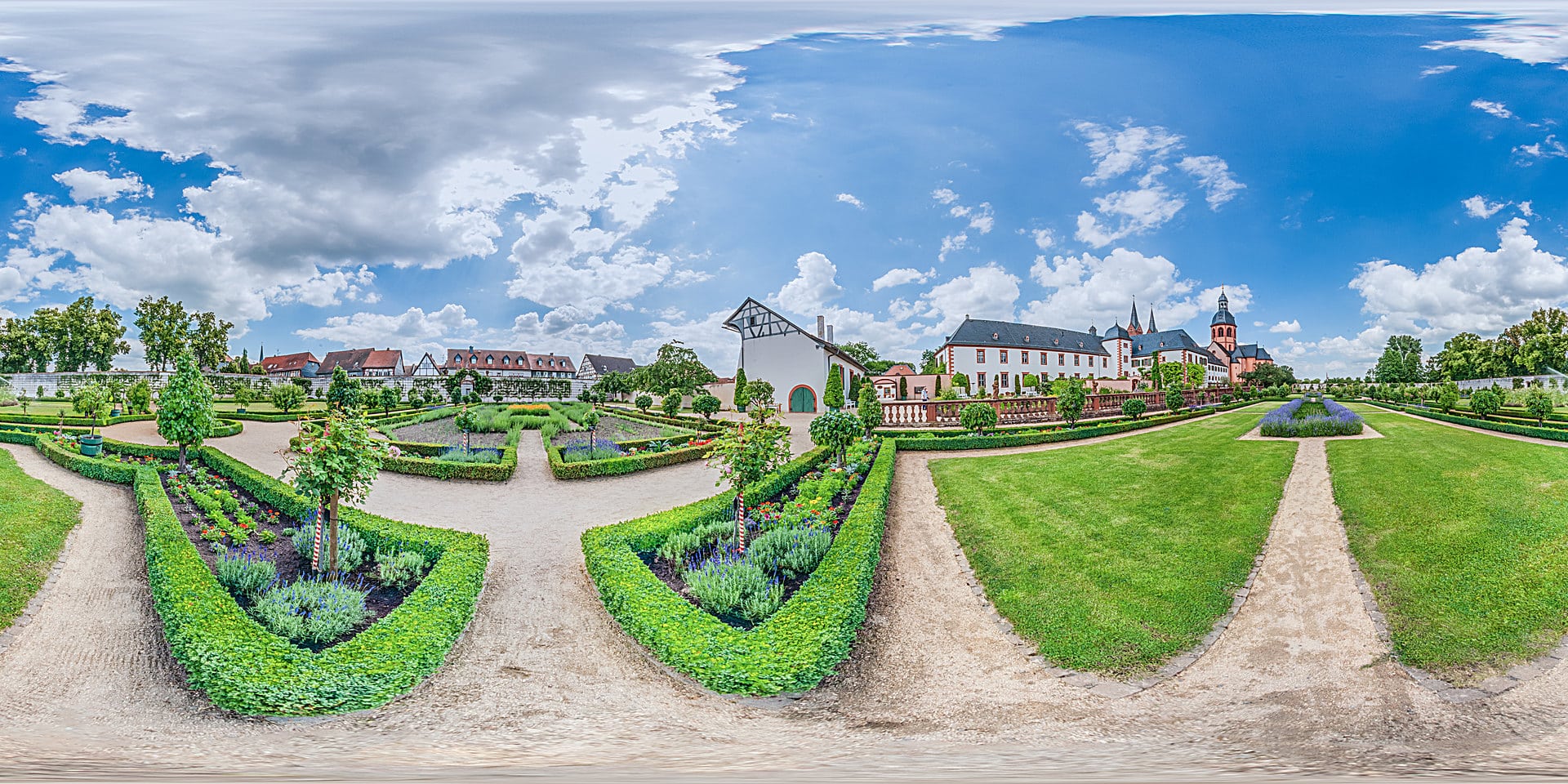 Kräutergarten und Klostergarten in Seligenstadt
