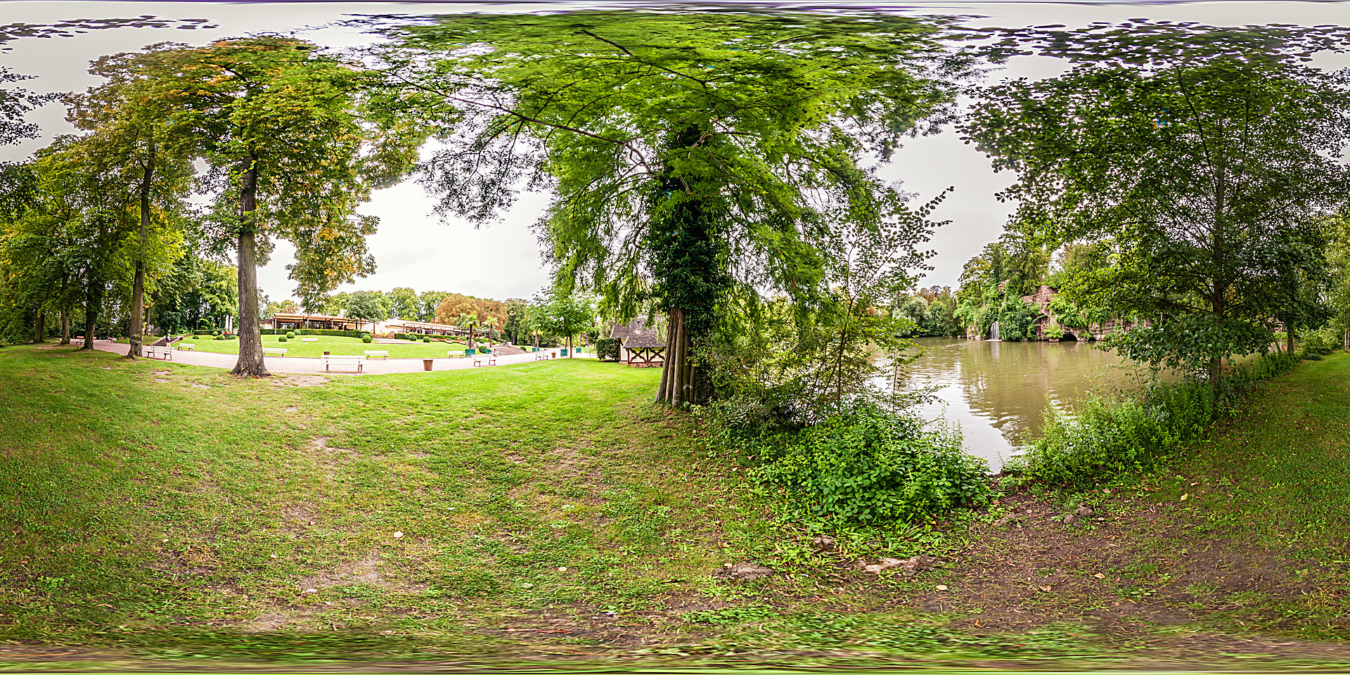 Strasbourg Parc De L Orangerie Botanischer Garten